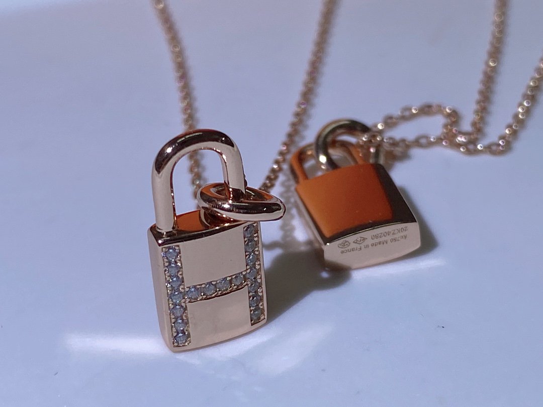 [Pearl Jewelrys]HM ADVANCED NICHE LOCK HEAD NECKLACE DIAMONDS