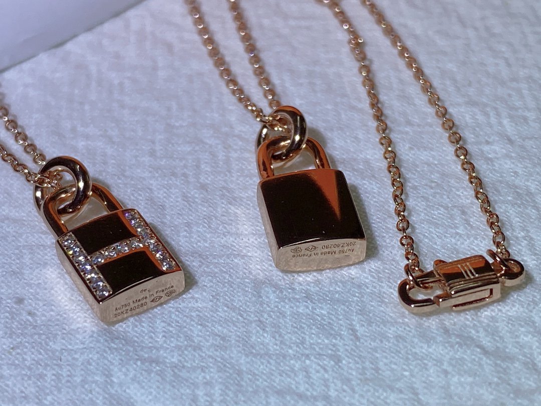 [Pearl Jewelrys]HM ADVANCED NICHE LOCK HEAD NECKLACE DIAMONDS