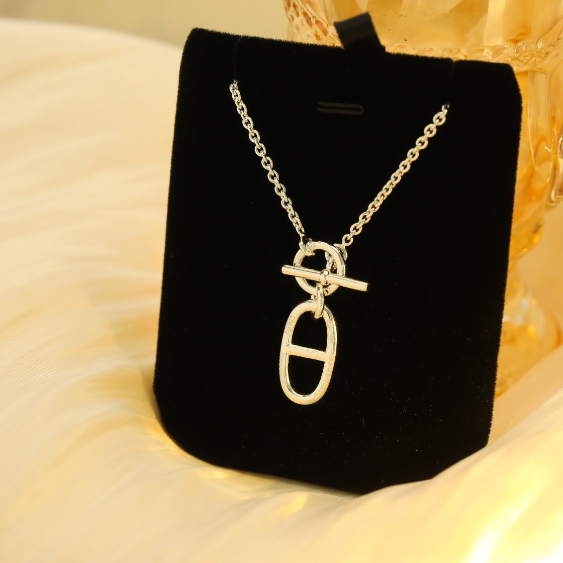 [Pearl Jewelrys]HM CHAINE D'ANCRE PENDANT NECKLACE STERLING SILVER