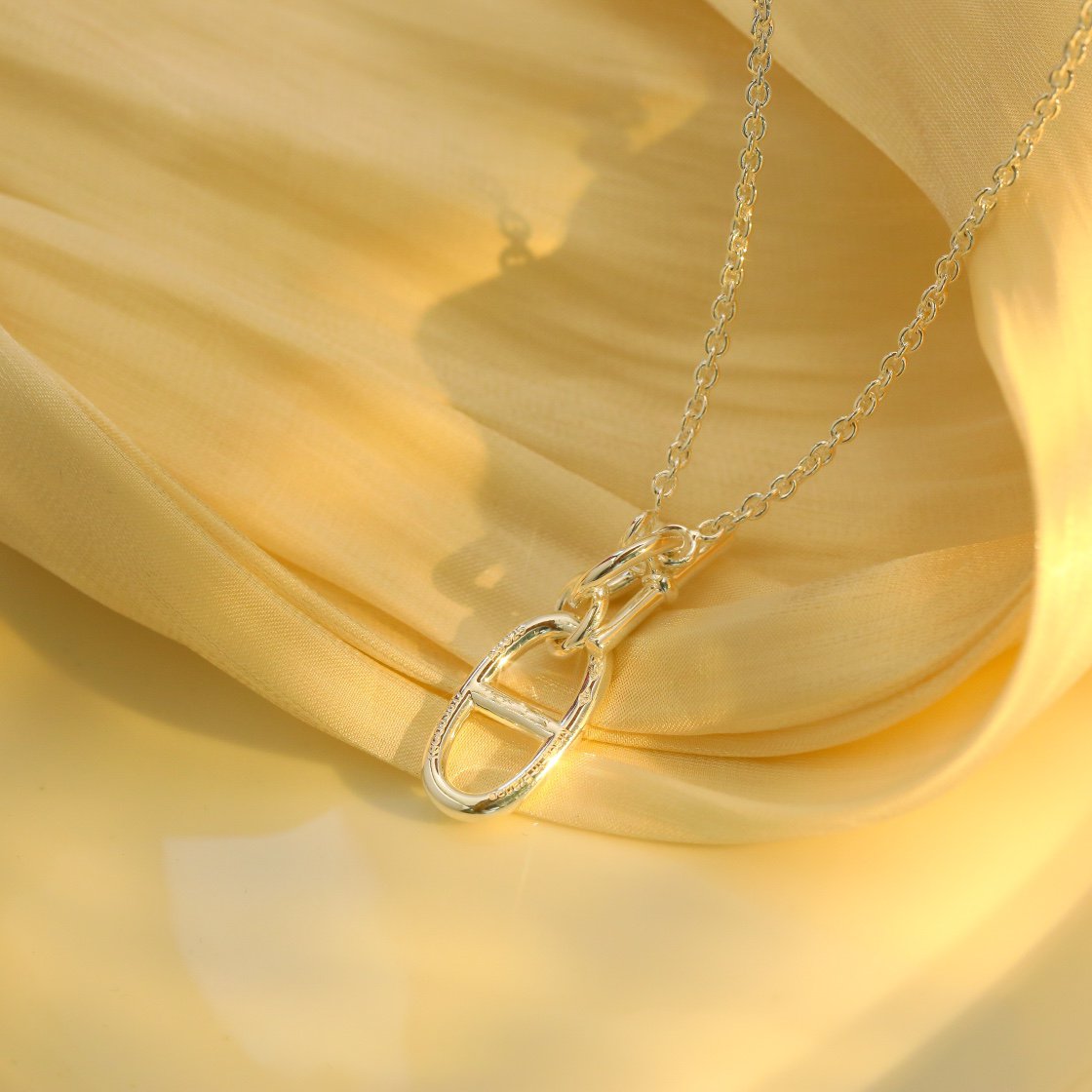 [Pearl Jewelrys]HM CHAINE D'ANCRE PENDANT NECKLACE STERLING SILVER