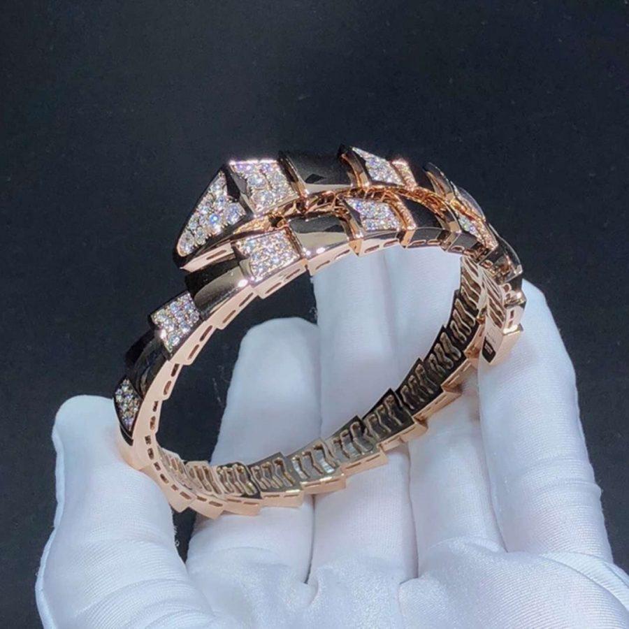 [Pearl Jewelrys]SERPENTI BRACELET PINK GOLD DIAMOND