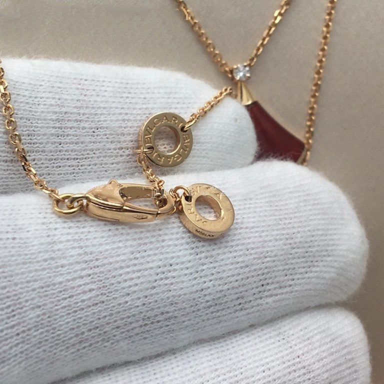 [Pearl Jewelrys]DREAM NECKLACE CARNELIAN 1 DIAMOND