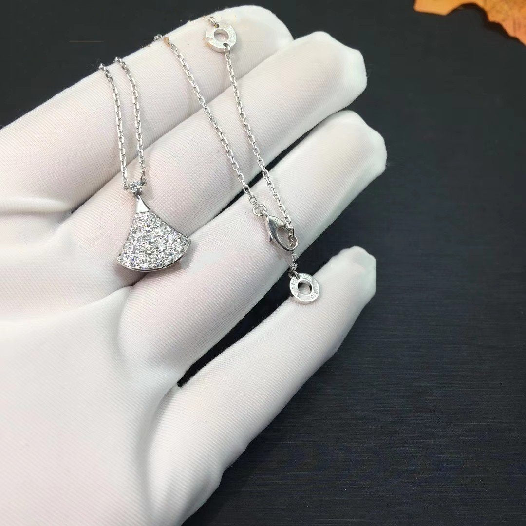 [Pearl Jewelrys]DREAM NECKLACE SILVER DIAMOND