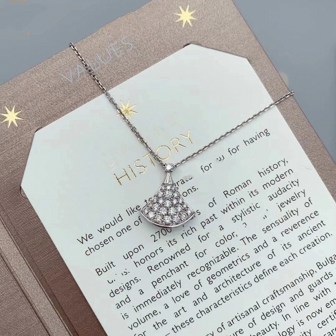 [Pearl Jewelrys]DREAM NECKLACE SILVER DIAMOND