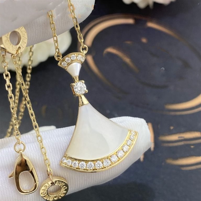 [Pearl Jewelrys]DREAM NECKLACE MOP GOLD DIAMOND