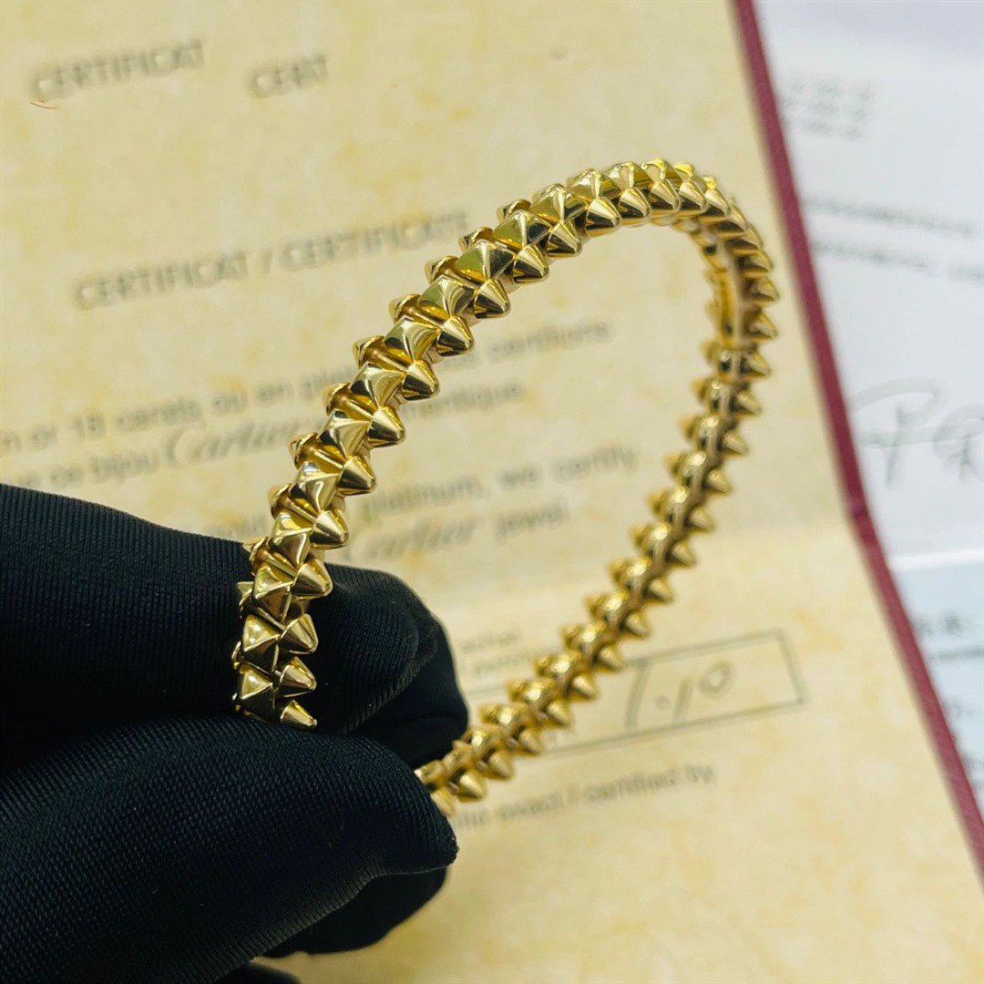 [Pearl Jewelrys]CLASH GOLD BRACELET