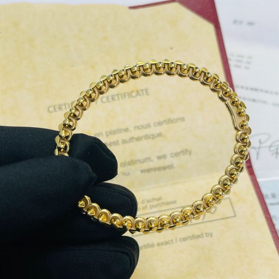 [Pearl Jewelrys]CLASH GOLD BRACELET