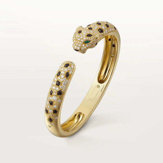 [Pearl Jewelrys]PANTHERE BIG BRACELET DIAMONDS
