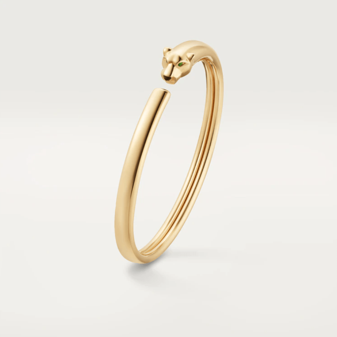 [Pearl Jewelrys]PANTHERE GOLD OPEN BRACELET