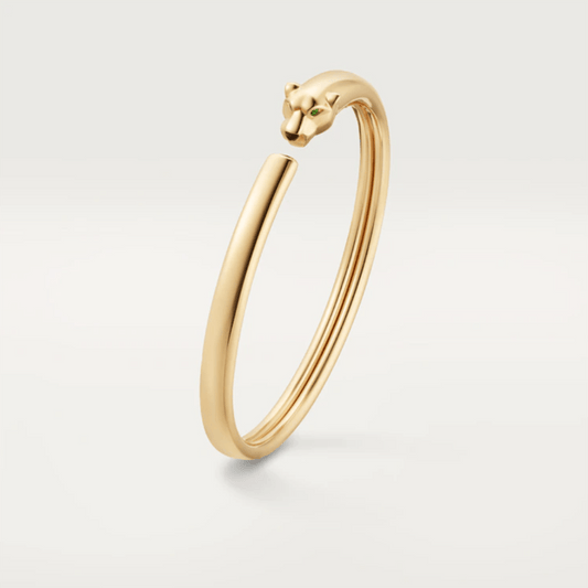 [Pearl Jewelrys]PANTHERE GOLD OPEN BRACELET