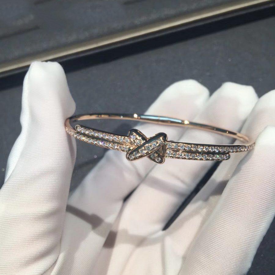 [Pearl Jewelrys]JEUX DE BRACELET DIAMONDS PINK GOLD