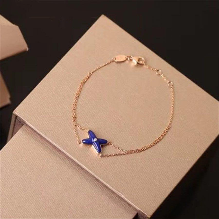 [Pearl Jewelrys]Hollow Design Four-Leaf Clover Flower Shape Ring
