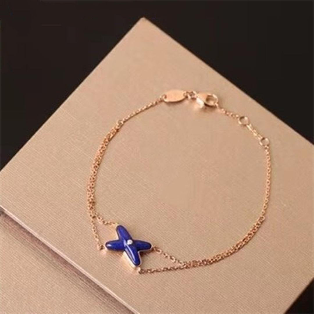 [Pearl Jewelrys]Hollow Design Four-Leaf Clover Flower Shape Ring