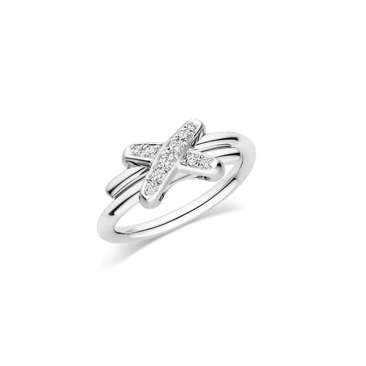 [Pearl Jewelrys]JEUX DE SILVER DIAMOND RING