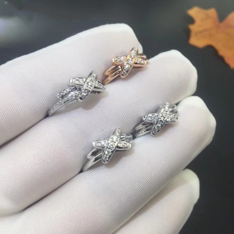[Pearl Jewelrys]JEUX DE SILVER DIAMOND RING