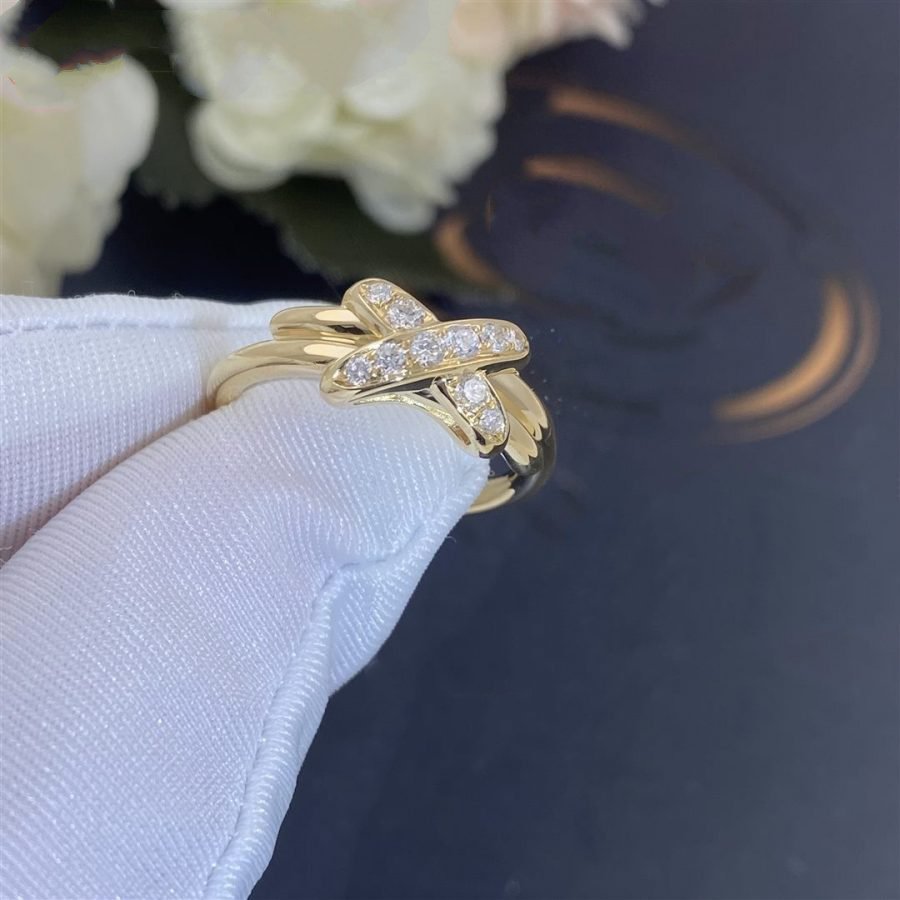 [Pearl Jewelrys]JEUX DE GOLD DIAMOND RING