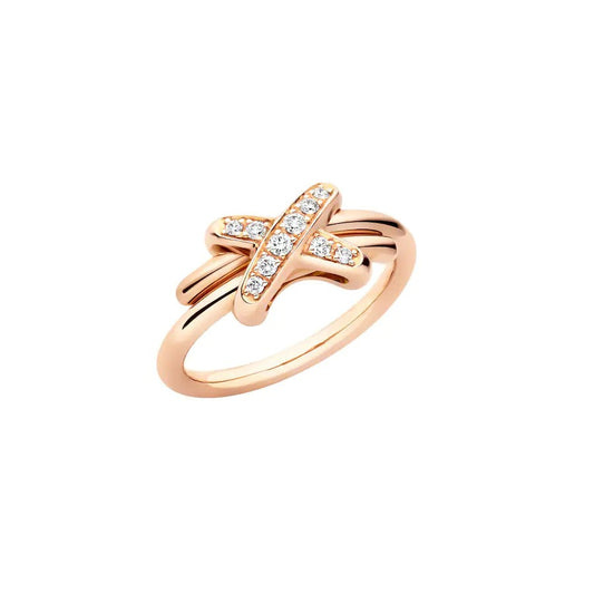 [Pearl Jewelrys]JEUX DE PINK GOLD DIAMOND RING