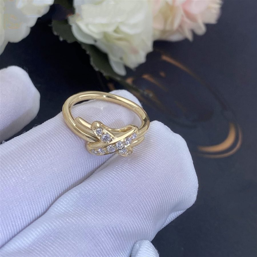 [Pearl Jewelrys]JEUX DE GOLD DIAMOND RING
