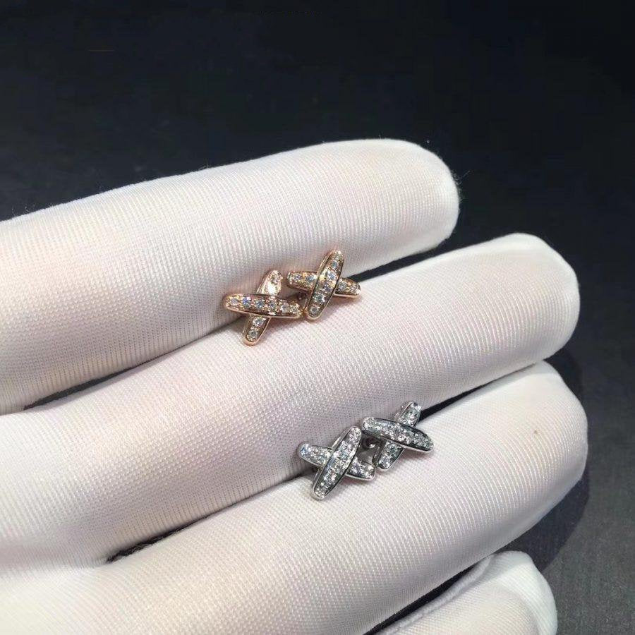 [Pearl Jewelrys]JEUX DE DIAMOND EARRINGS