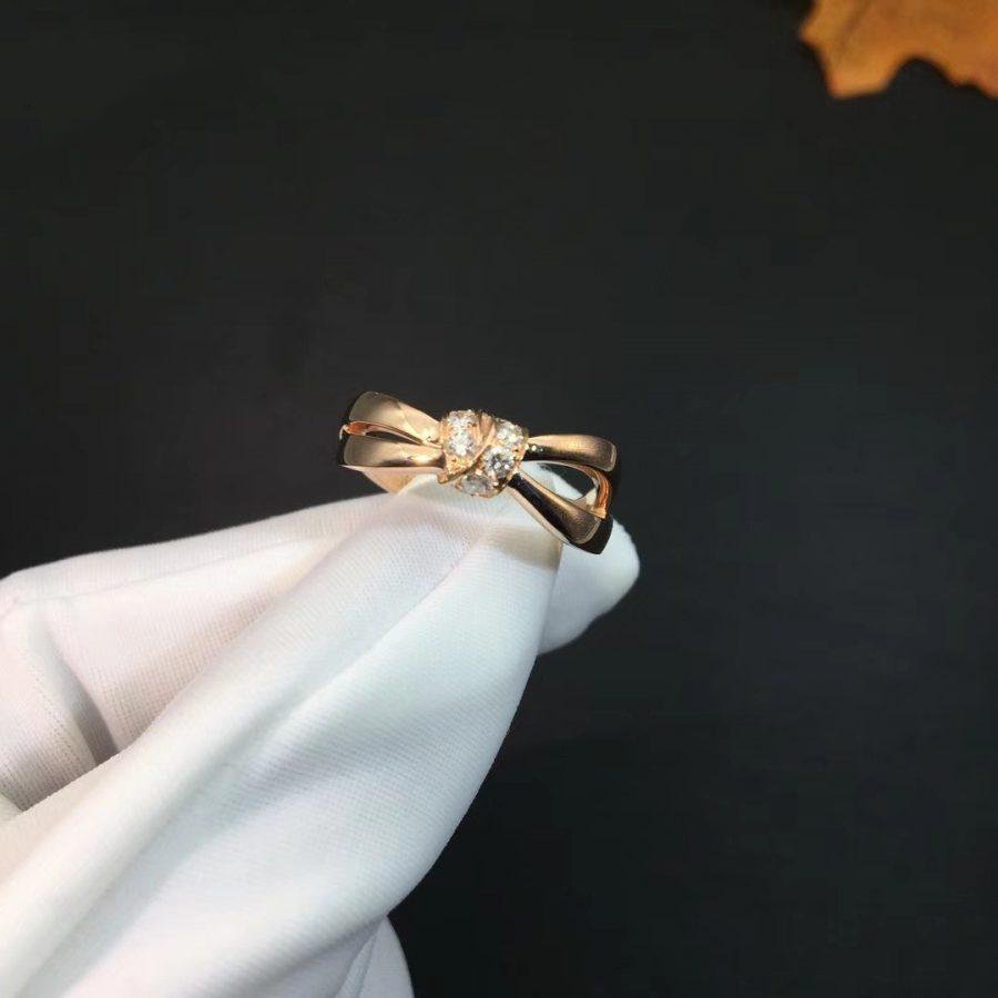[Pearl Jewelrys]LIENS RING PINK GOLD DIAMOND