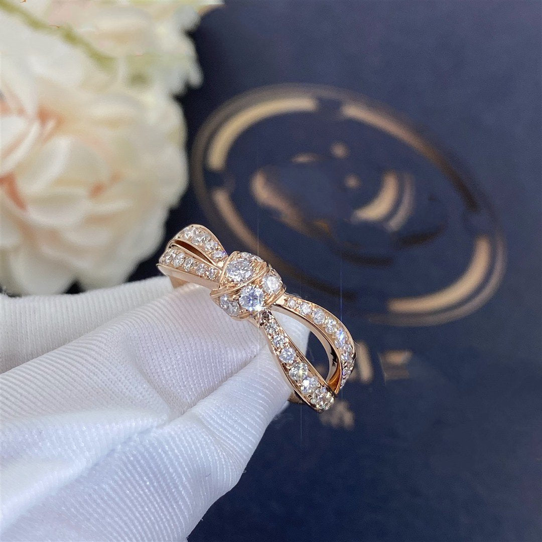 [Pearl Jewelrys]LIENS PINK GOLD DIAMOND RING