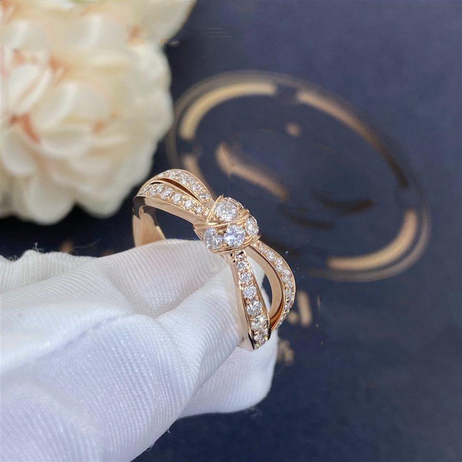 [Pearl Jewelrys]LIENS PINK GOLD DIAMOND RING