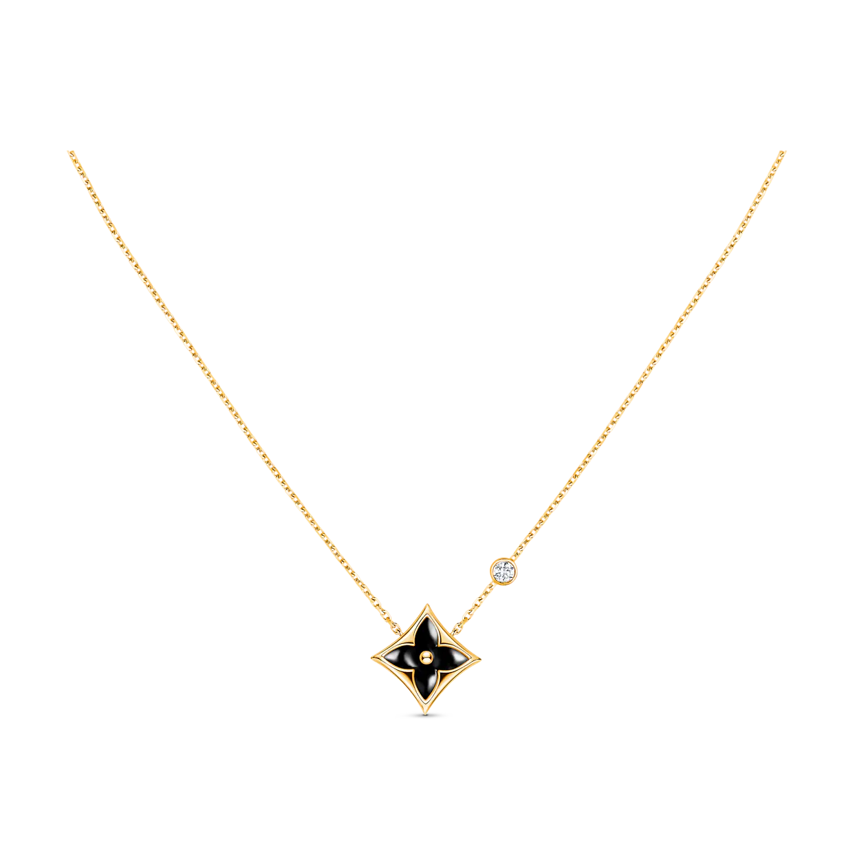 [Pearl Jewelrys]STAR BLACK MOP NECKLACE