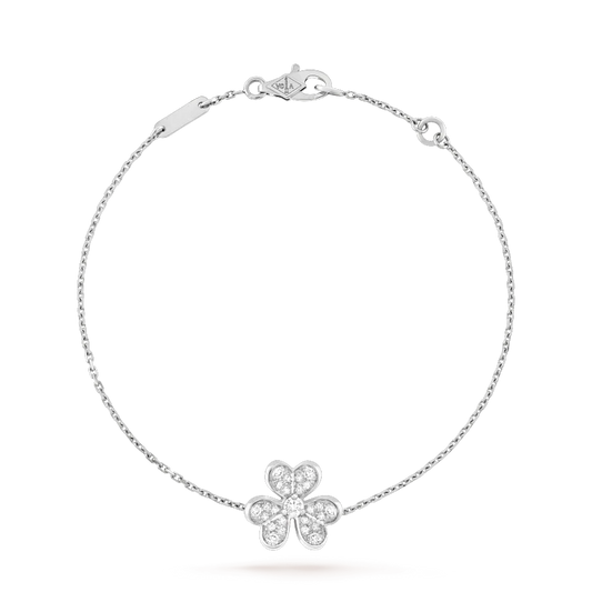 [Pearl Jewelrys]FRIVOLE SILVER FLOWER DIAMOND BRACELET