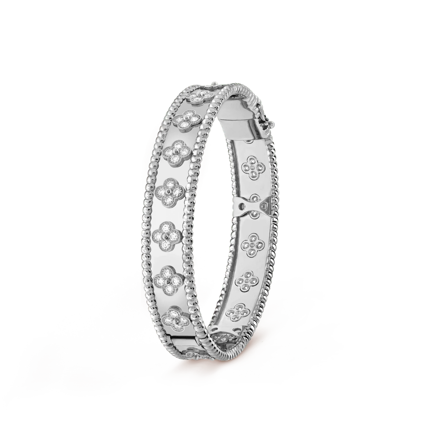 [Pearl Jewelrys]CLOVER BRACELET 8MM DIAMONDS