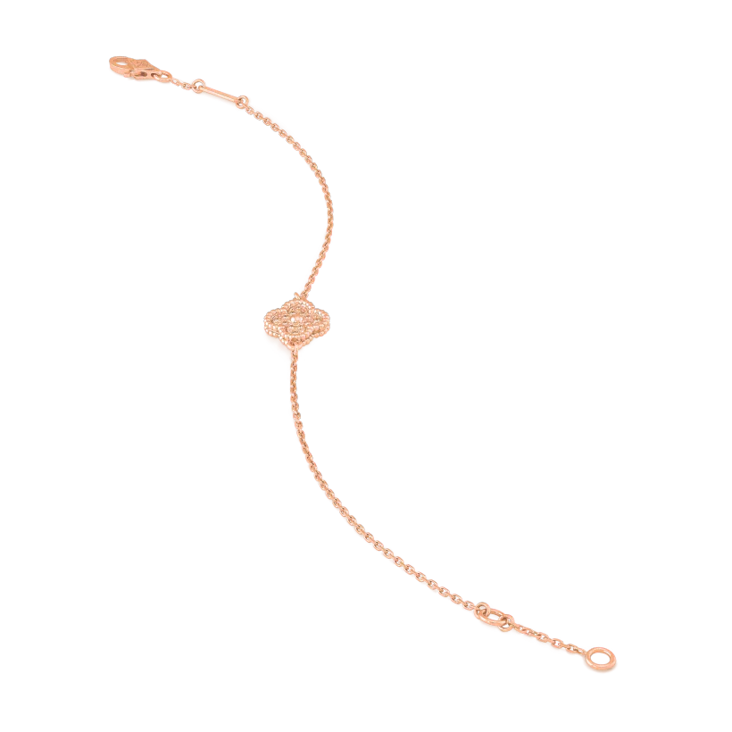 [Pearl Jewelrys]CLOVER SINGLE FLOWER BRACELET