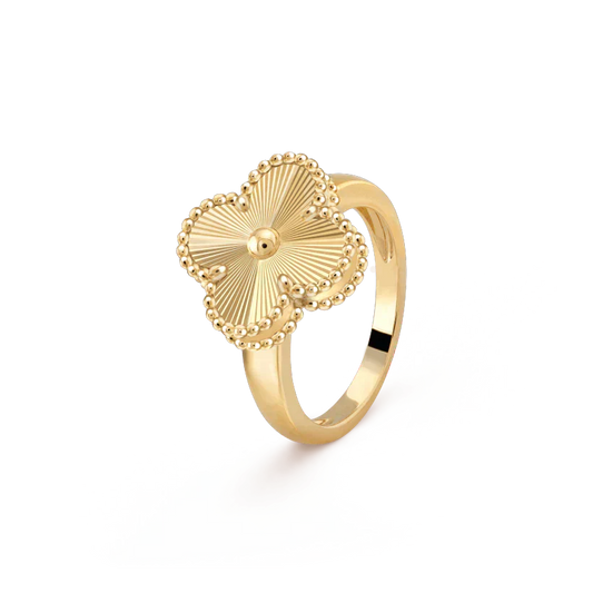 [Pearl Jewelrys]CLOVER GOLD RING
