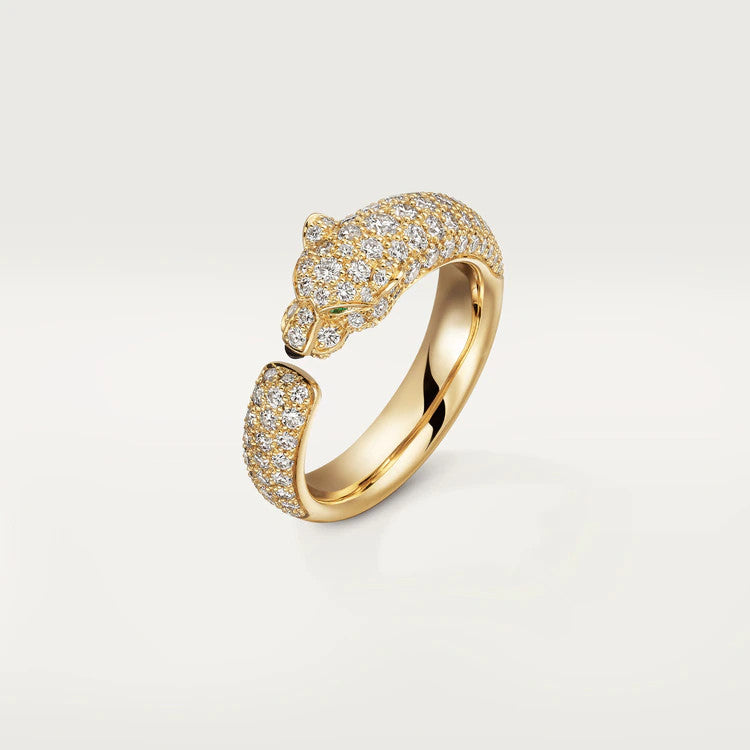 [Pearl Jewelrys]PANTHERE PINK GOLD DIAMOND RING