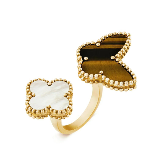 [Pearl Jewelrys]LUCKY BETWEEN THE FINGER RING